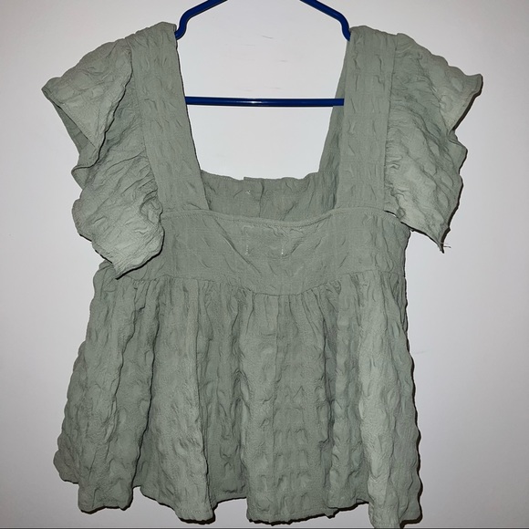ASOS design ruffle top - Picture 3 of 3